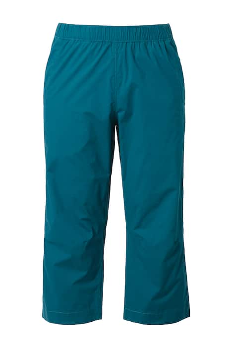 7/8 kalhoty Ruby, tvarovaná kolena, rovné nohavice, elastický pas