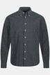 Corduroy shirt, long sleeve, button-down collar, modern fit, up to 8 XL