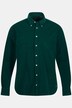 Corduroy overhemd, lange mouwen, buttondown kraag, modern fit, tot 8 XL