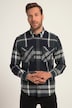 Ternet flannelsskjorte, langærmet, buttondown-krave, Modern Fit