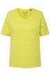 Tričko, pruhy, výstřih do V, krátké rukávy