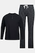 Schlafanzug, Homewear, OEKO-TEX, Zweiteiler, Langarmshirt, lange Hose, bis 8 XL