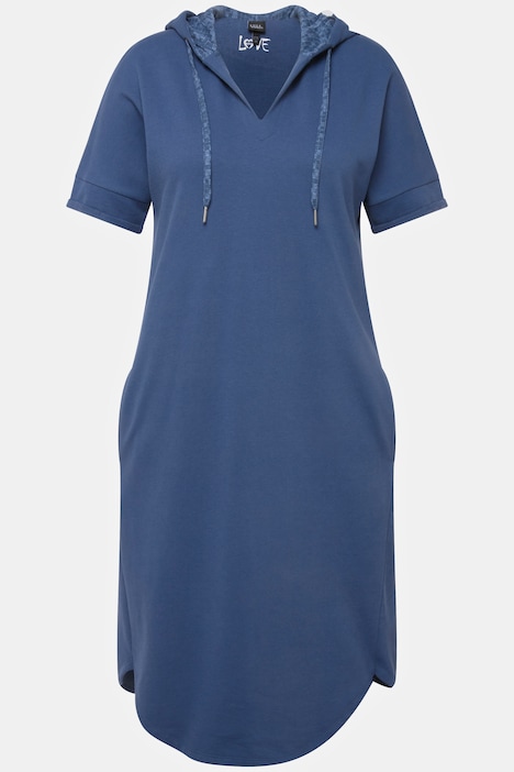 Short sleeve hoodie outlet dress