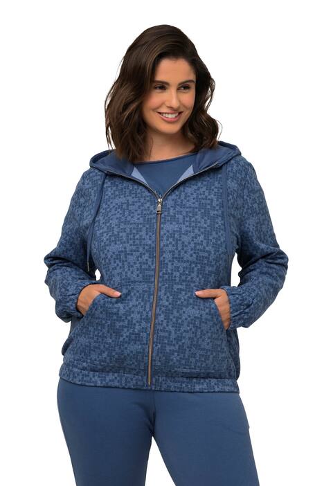 Domácí mikina s kapucí, extra měkká