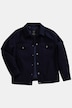 Chaqueta, estilo de camionero, aspecto de lana, botón automático, bolsillo de cartera, hasta la talla 8 XL