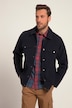 Chaqueta, estilo de camionero, aspecto de lana, botón automático, bolsillo de cartera, hasta la talla 8 XL