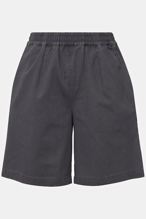 Wide Leg High Waist Bermuda Shorts | Shorts | Pants