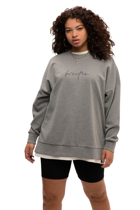 Oversized Breathe Graphic Sweatshirt