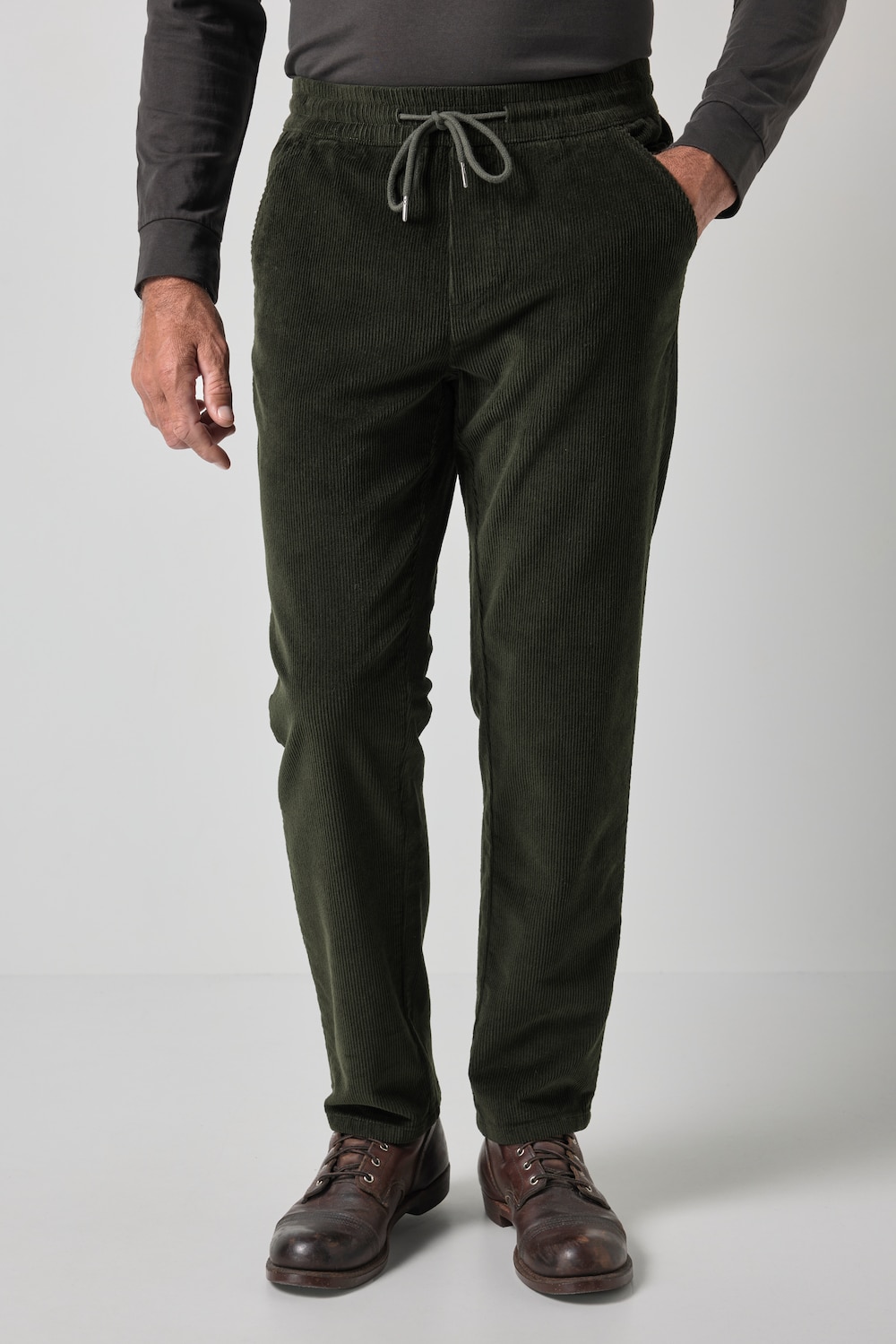 JP 1880 Cordhose, Modern Fit, Schlupfbund, bis 7 XL