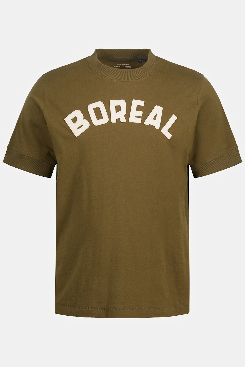 T-Shirt, Halbarm mit Bündchen, Badges, bis 8 XL