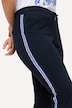 Sweathose, Glitzer-Zierband, Elastikbund, Jogginghose
