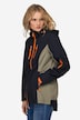 Sporty Contrast Color Water-Repellent Jacket