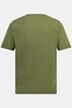 Henley, short sleeve, CoolDyed look, round neck, up to 8 XL