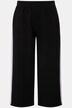 Jersey-Culotte, Seitenstreifen, weites Bein, Elastikbund