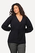 Tie Detail Long Sleeve V-Neck Blouse
