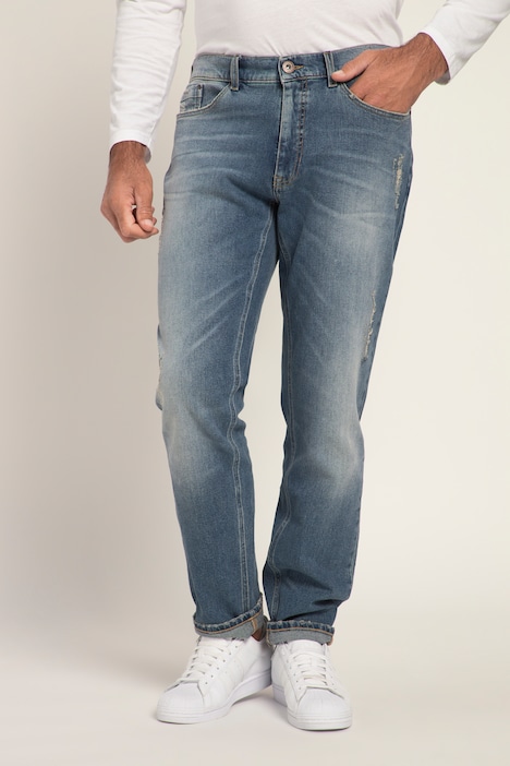 Jeans FLEXNAMIC®, Denim, bleached, Destroy-Look, 5-Pocket, bis Gr. 70 |  alle Jeans | Jeans