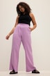 Wide Leg Muslin Palazzo Pants