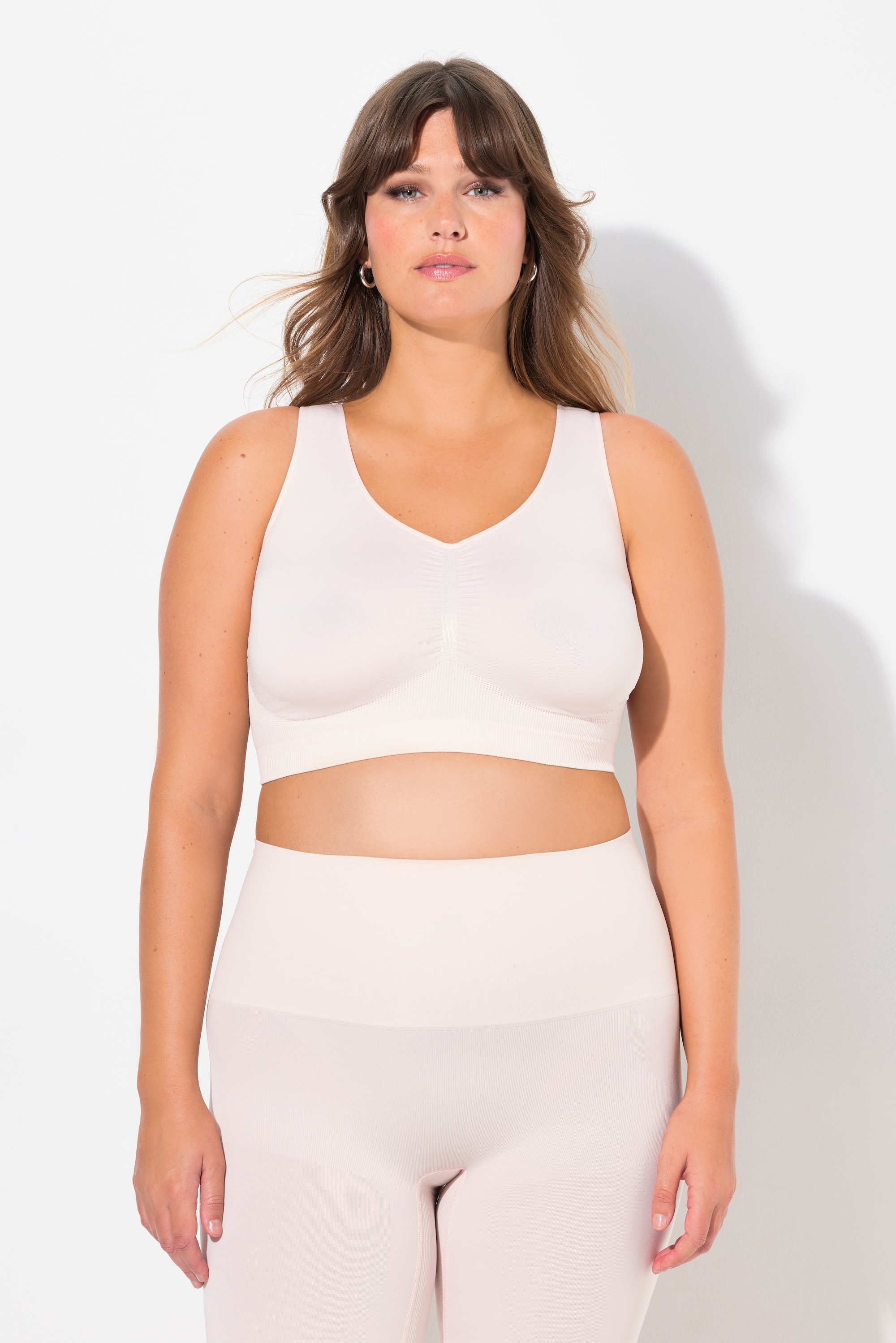 Ulla Popken Damen große Größen Shaping Bustier nahtlos ohne Verschluss 820332
