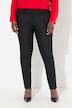 Pantalon Sienna en bengaline. Coupe slim, tissu stretch. Taille élastique