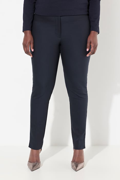 Pantalon modèle Sienna, tissu bengaline hautement extensible, taille élastique