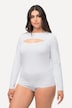 Long Sleeve Cutout Bodysuit
