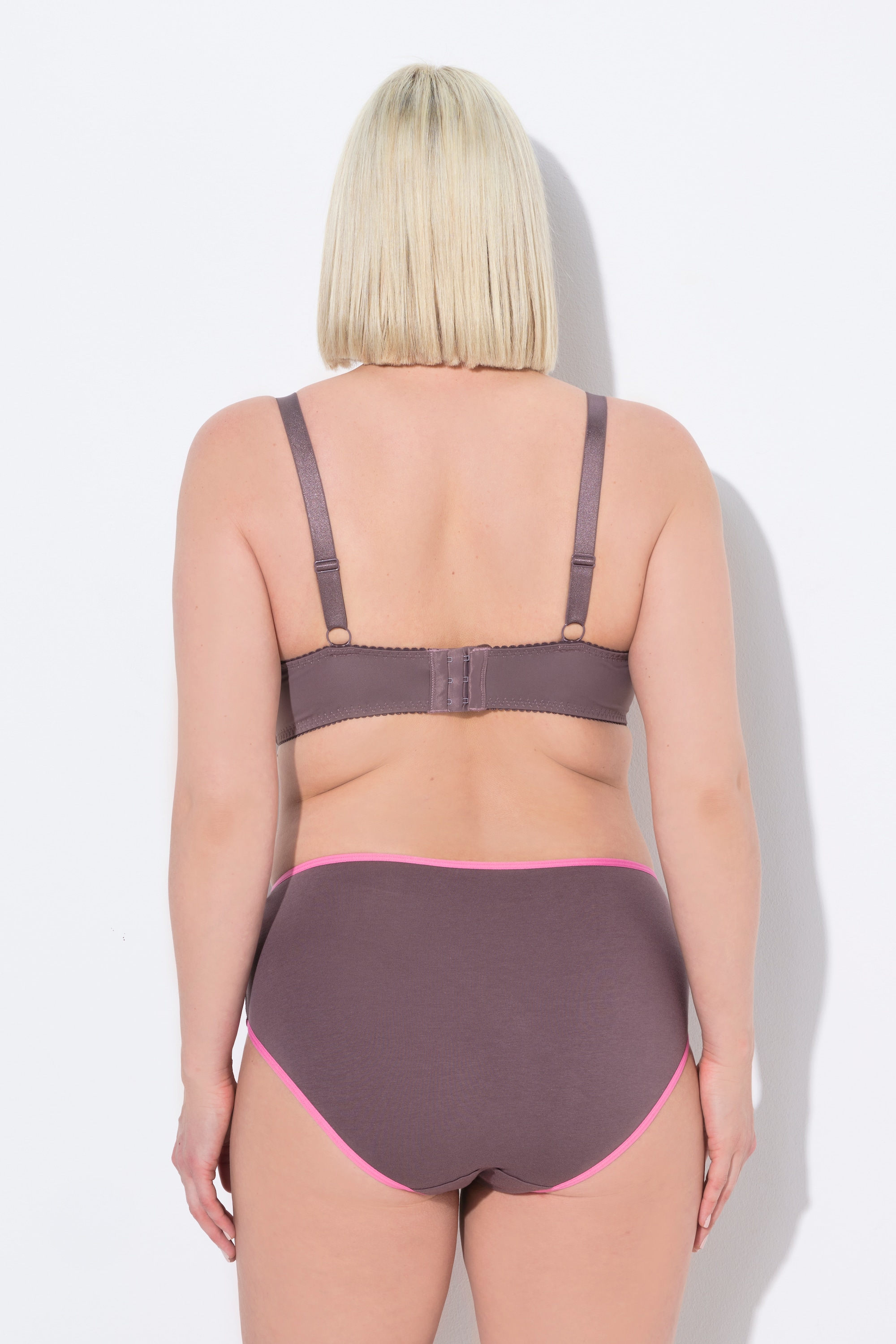 Ulla Popken Damen große Größen Bügel BH Softschalen Balconette BH Spitze