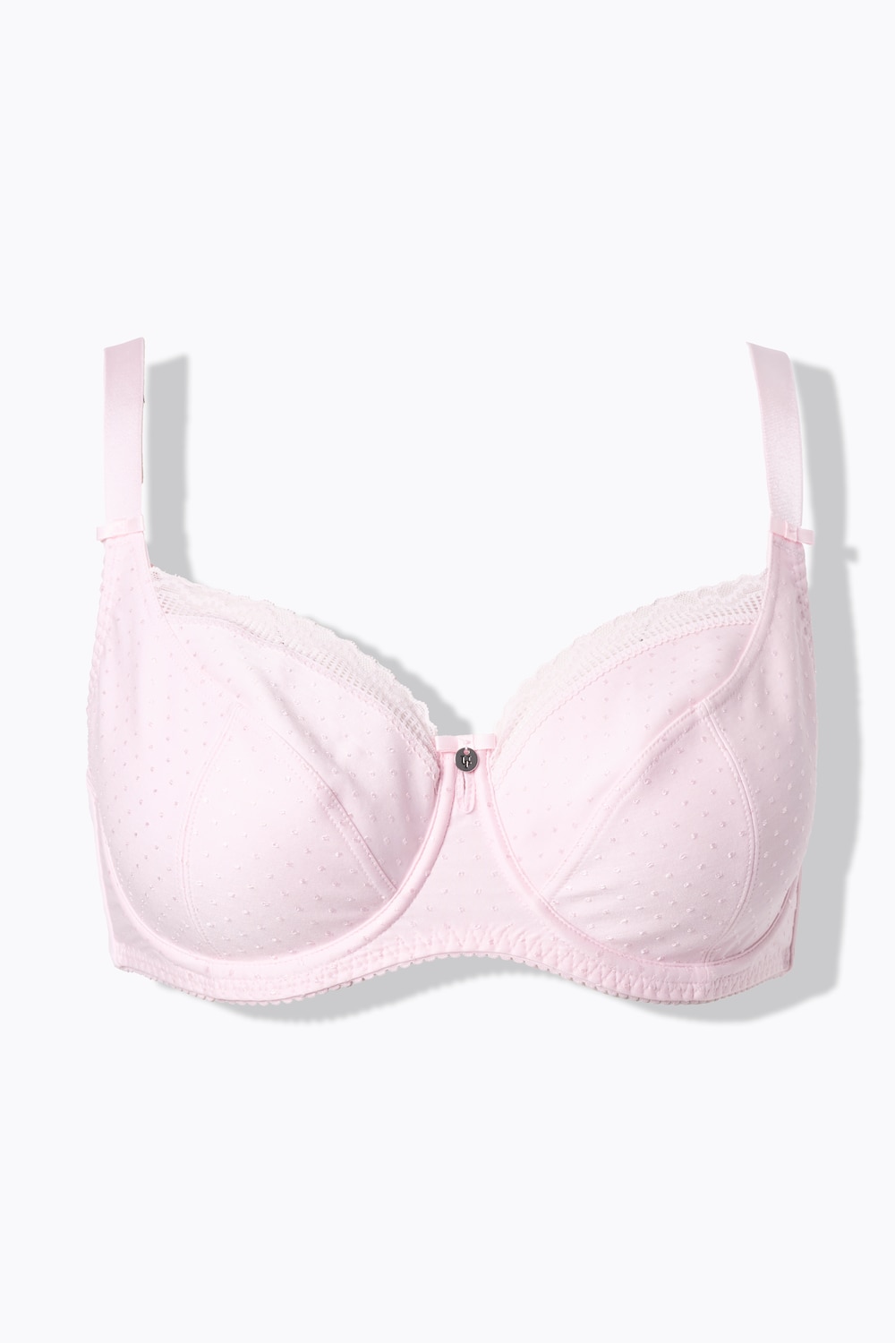 Stora storlekar Bygel-BH, Dam, rosa, storlek: 95C, Syntetfibrer/Elastan, Ulla Popken