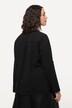 Bluse, Struktur, Zierfalte, V-Ausschnitt, 3/4-Arm