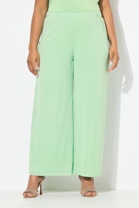 Layered Chiffon Wide Leg Pants