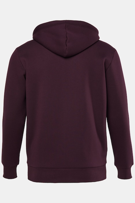 Hoodiejacke, Outdoor, Sweatjacke, Kapuze, Teddyfutter, Zipper, bis 8 XL