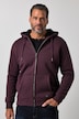 Hoodiejacke, Outdoor, Sweatjacke, Kapuze, Teddyfutter, Zipper, bis 8 XL