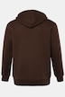 Veste à capuche JP 1880, collection Outdoor, fermeture zippée, modèle en molleton avec doublure en polaire bouclée - jusqu'au 8 XL