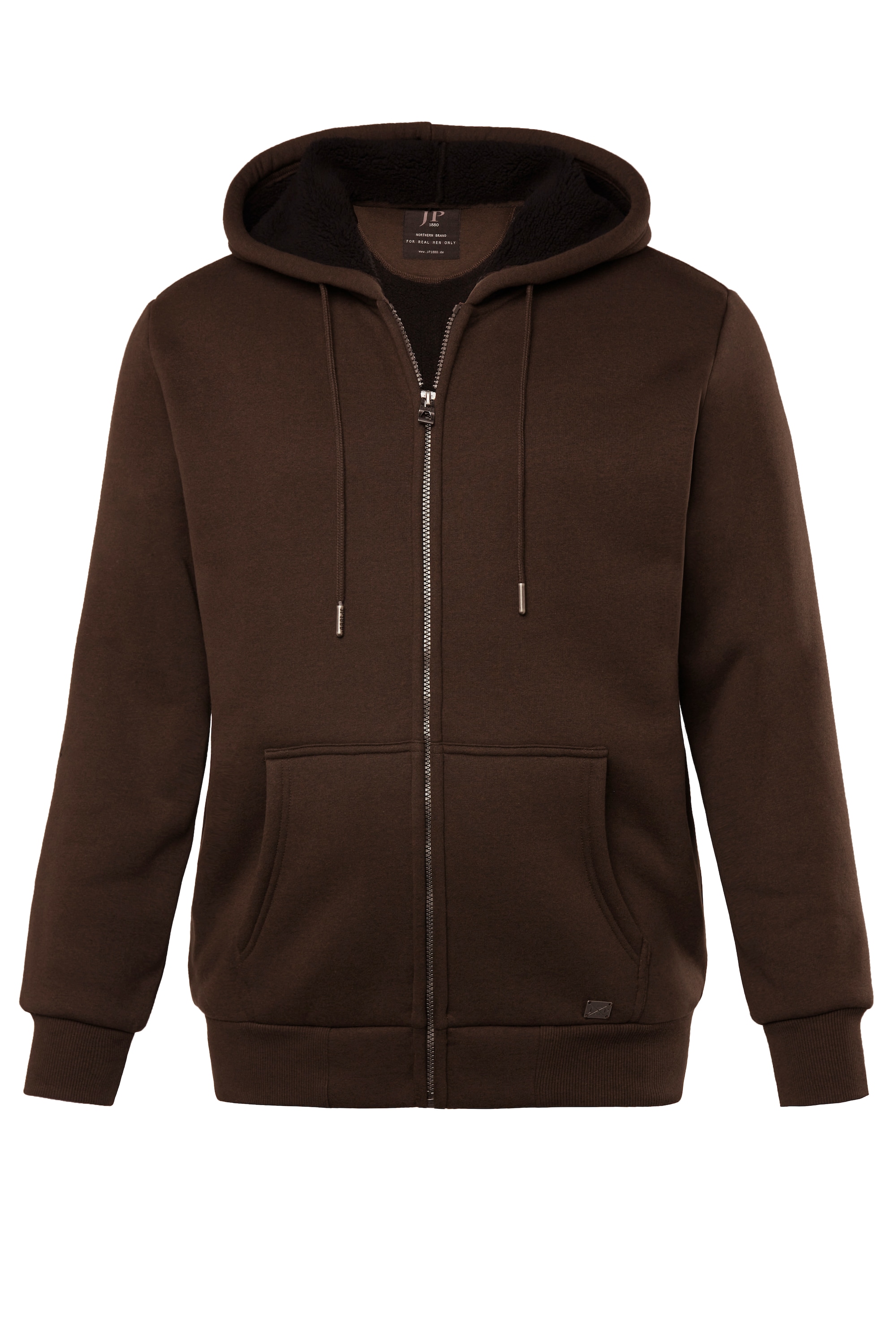 JP 1880 Herren große Größen JP1880 Hoodiejacke Outdoor Sweatjacke Kapuze Zipper