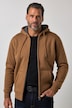 Hoodiejacke, Outdoor, Sweatjacke, Kapuze, Teddyfutter, Zipper, bis 8 XL