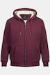 JP1880 Hoodiejacke, Outdoor, Sweatjacke, Kapuze, Teddyfutter, Zipper, bis 8 XL