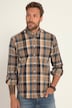 Karohemd, Langarm, Buttondown-Kragen, Modern Fit
