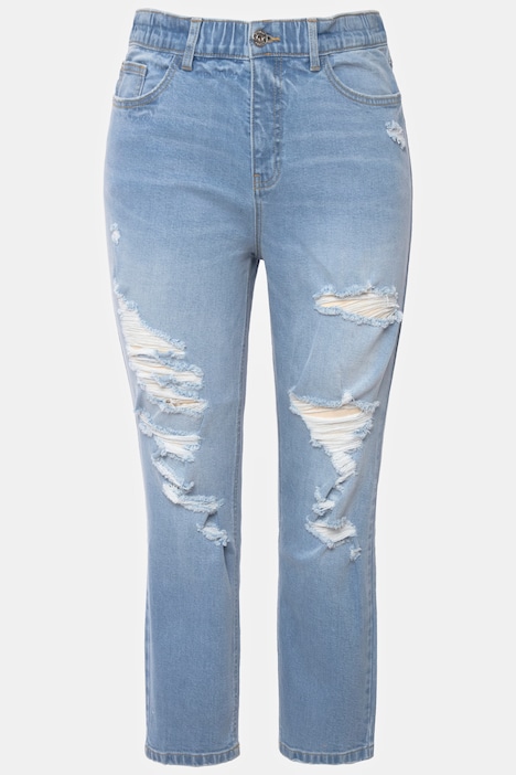 Distressed High Waist Mom Jeans | Pant | Pants