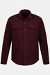 Overskjorte, lange ermer, skjorte, Kent-krage, fleece, opptil 8XL
