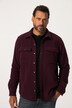 Overskjorte, lange ermer, skjorte, Kent-krage, fleece, opptil 8XL
