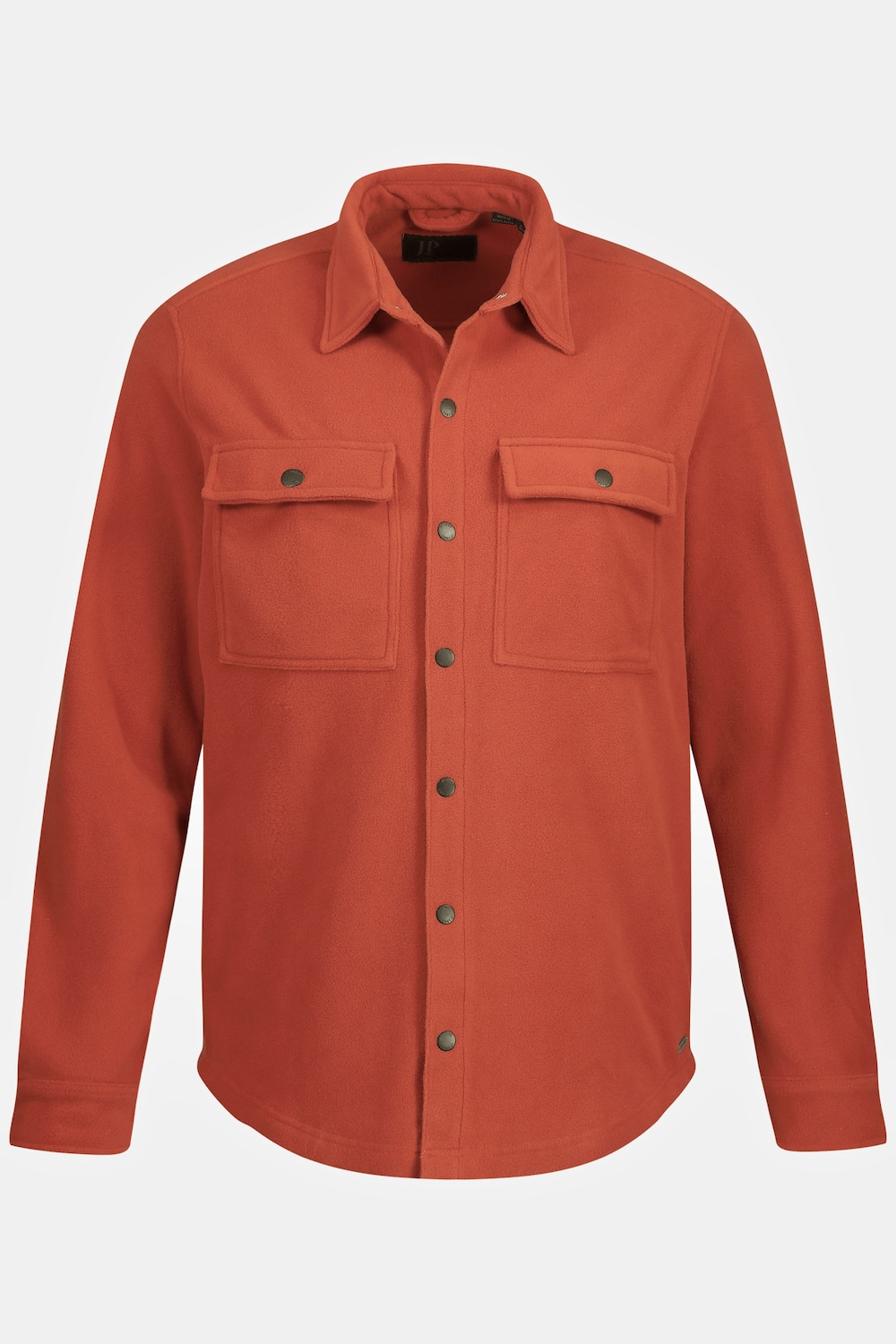 Grote Maten Overshirt, Heren, oranje, Maat: 6XL, Polyester, JP1880