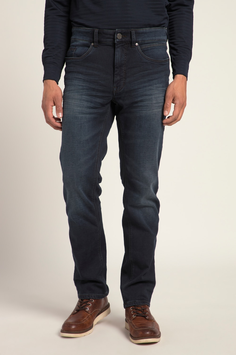Grote Maten Jeans, Heren, blauw, Maat: 26, Katoen/Polyester, JP1880