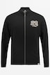 Cardigan STHUGE avec technologie FLEXLASTIC®, col montant et motif dans le dos - jusqu'au 8XL
