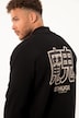 Cardigan STHUGE avec technologie FLEXLASTIC®, col montant et motif dans le dos - jusqu'au 8XL