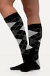 Argyle Knee Socks