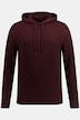 Sweat-shirt à capuche JP 1880, pull en maille avec motif torsadé. Jusqu'au 7 XL.