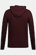 Sweat-shirt à capuche JP 1880, pull en maille avec motif torsadé. Jusqu'au 7 XL.