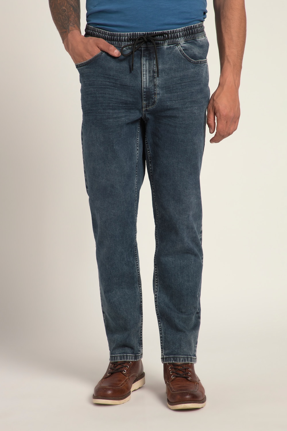 Große Größen Schlupfjeans FLEXNAMIC®, Herren, blau, Größe: XXL, Baumwolle, JP1880