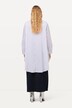 Longbluse, A-Linie, Hemdkragen, Langarm