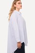 Longbluse, A-Linie, Hemdkragen, Langarm