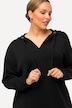 Oversized Long Sleeve V-Neck Hoodie